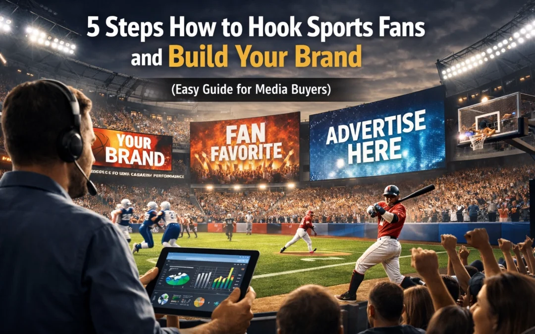 5 Steps How to Hook Sports Fans and Build Your Brand (Easy Guide for Media Buyers)