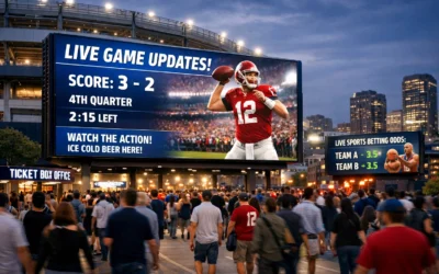 Why Real-Time DOOH Innovation Will Change the Way You Reach Sports Fans