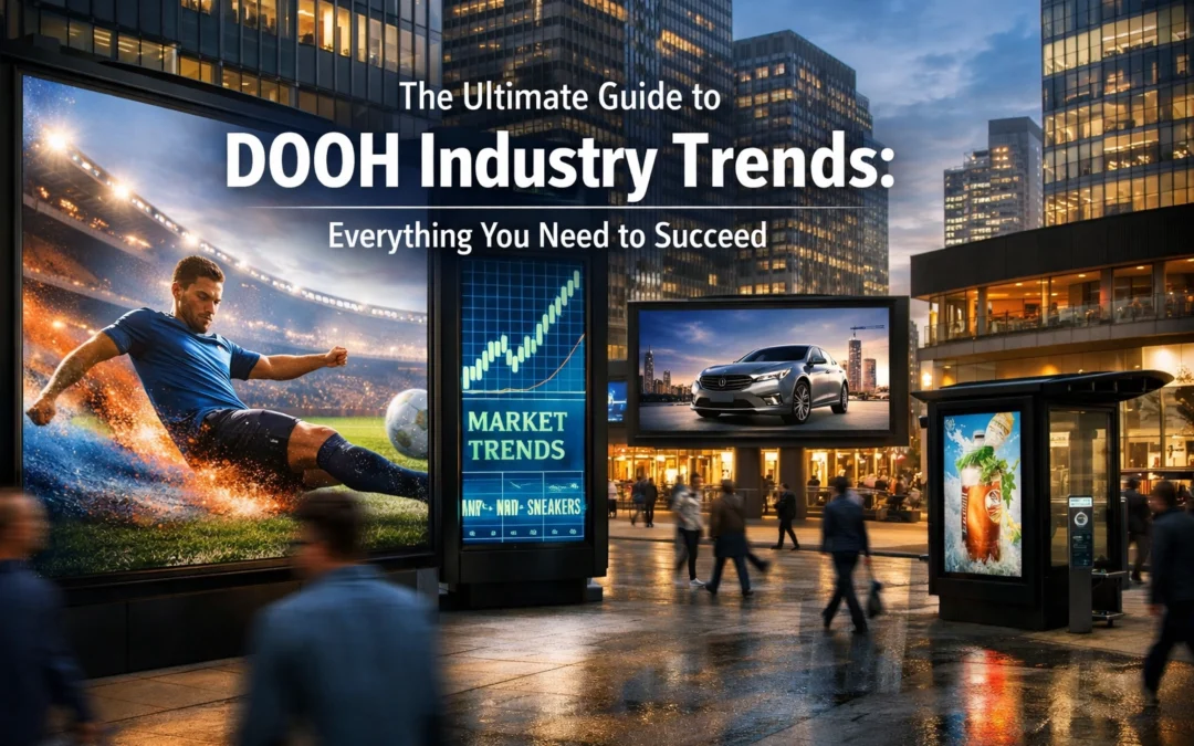 The Ultimate Guide to DOOH Industry Trends: Everything You Need to Succeed