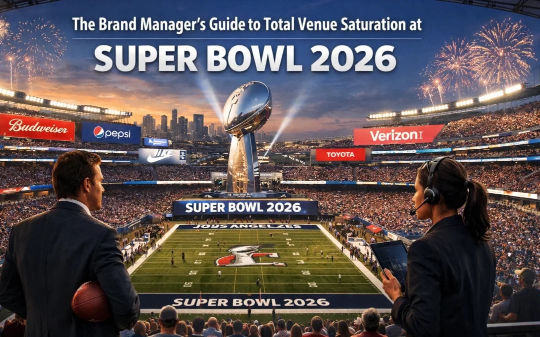 The Brand Manager’s Guide to Total Venue Saturation at Super Bowl 2026