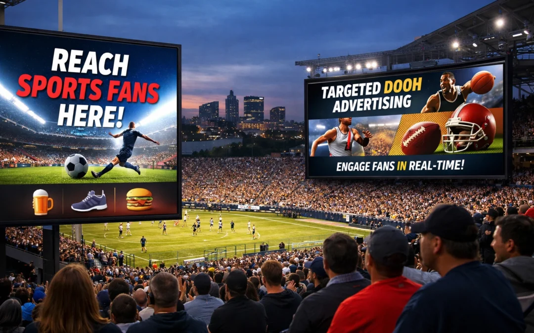 Why Sports DOOH Innovation Will Change the Way You Target Fans