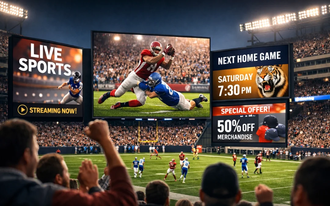 How to Integrate DOOH Innovation With Your Live Sports Strategy