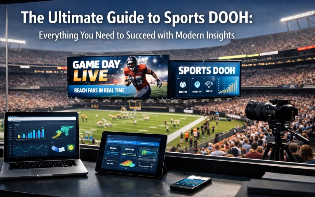 The Ultimate Guide to Sports DOOH: Everything You Need to Succeed with Modern Insights