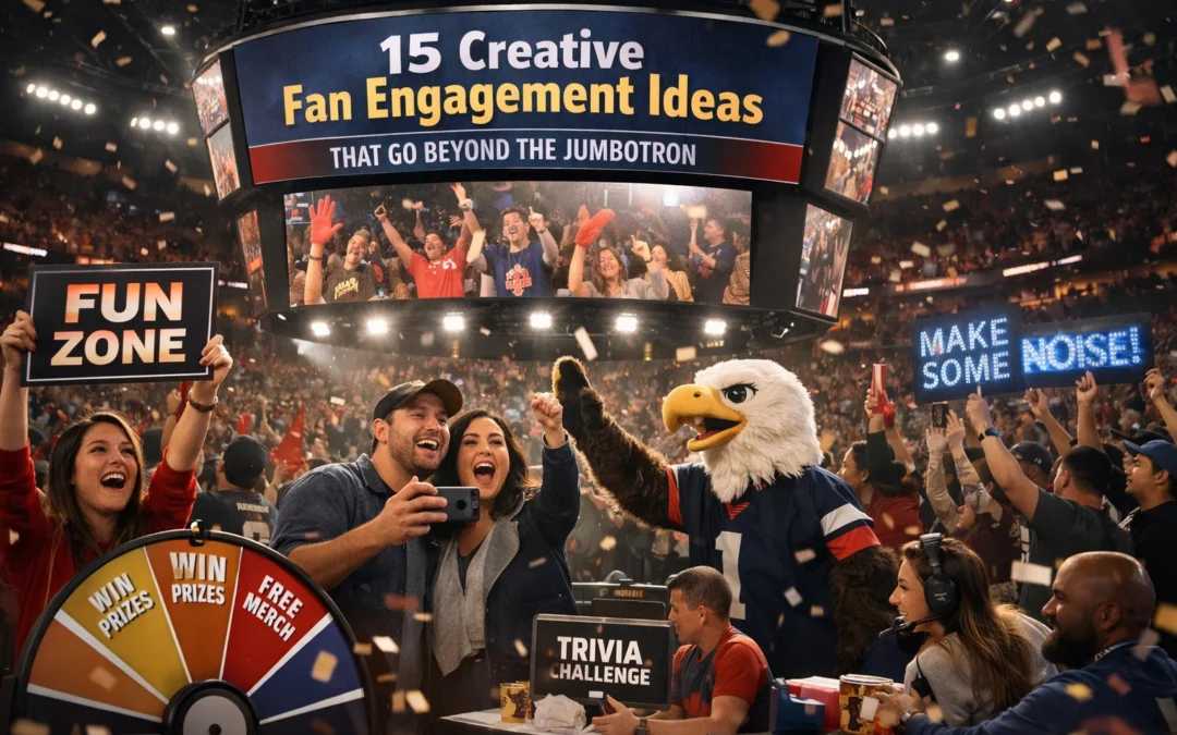 15 Creative Fan Engagement Ideas That Go Beyond the Jumbotron