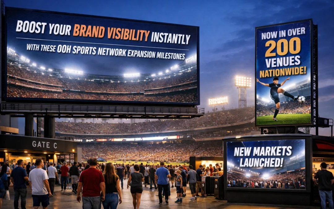 Boost Your Brand Visibility Instantly with These OOH Sports Network Expansion Milestones