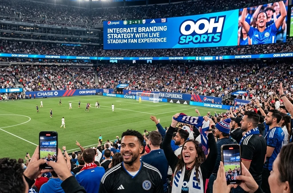 How to Integrate Your Branding Strategy With the Live Stadium Fan Experience
