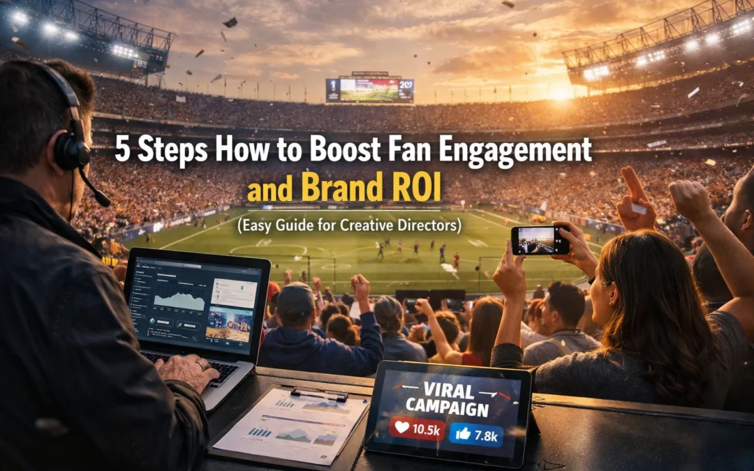 5 Steps How to Boost Fan Engagement and Brand ROI (Easy Guide for Creative Directors)