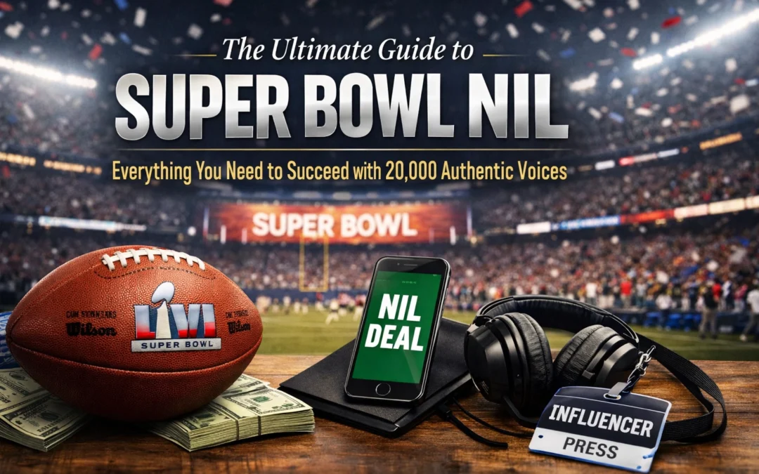 The Ultimate Guide to Super Bowl NIL: Everything You Need to Succeed with 20,000 Authentic Voices