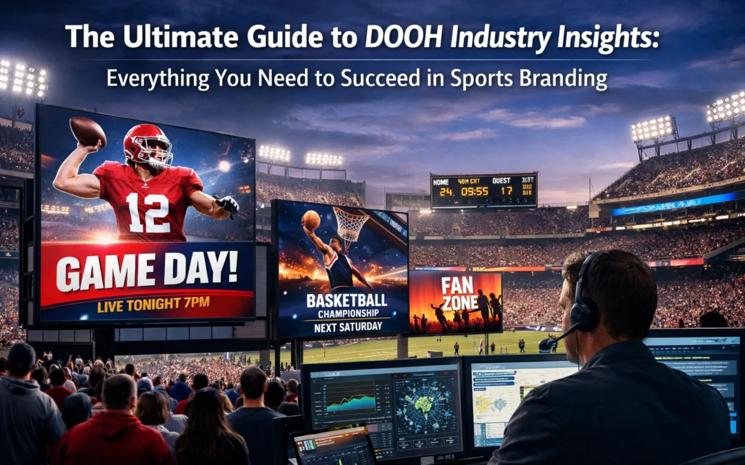 The Ultimate Guide to DOOH Industry Insights: Everything You Need to Succeed in Sports Branding