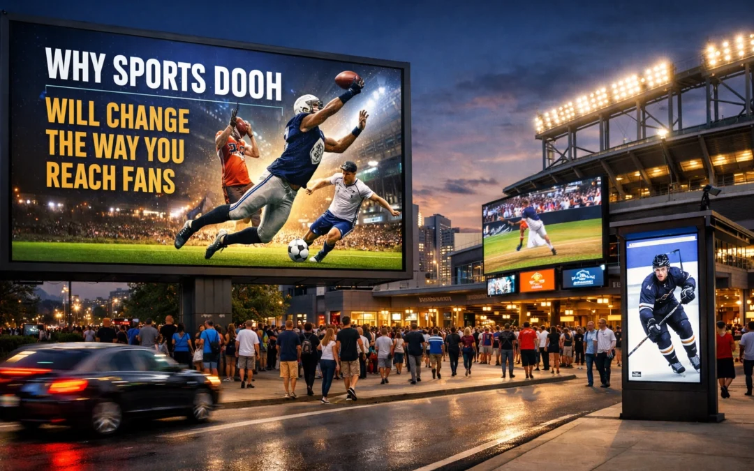 Why Sports DOOH Will Change the Way You Reach Fans