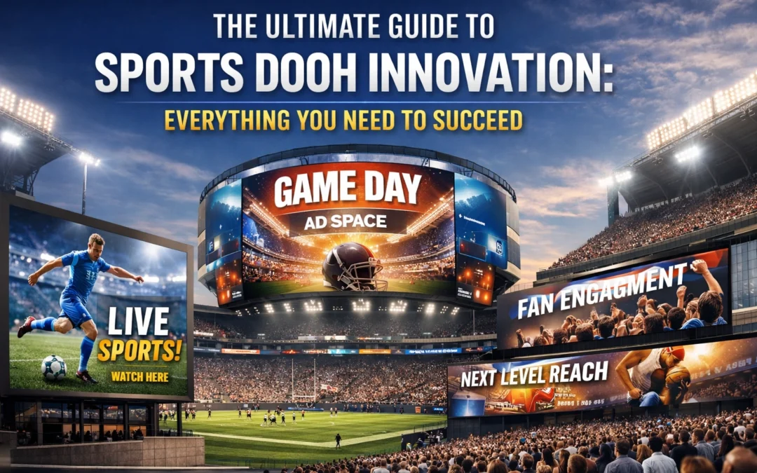 The Ultimate Guide to Sports DOOH Innovation: Everything You Need to Succeed