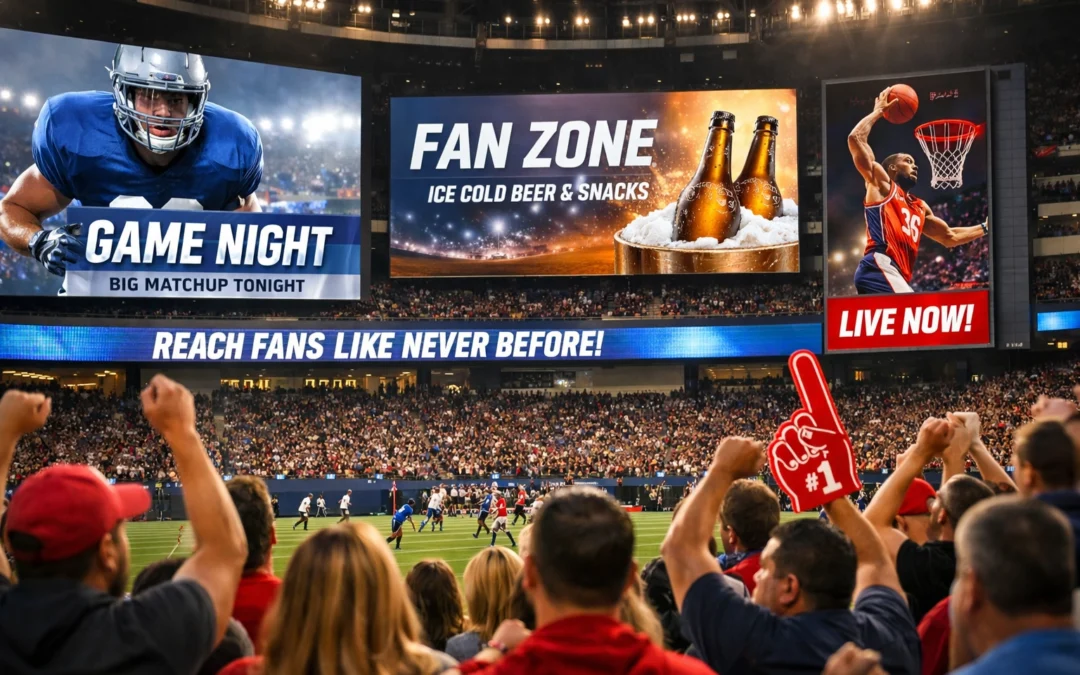 Why Sports DOOH Innovation Will Change the Way You Reach Fans