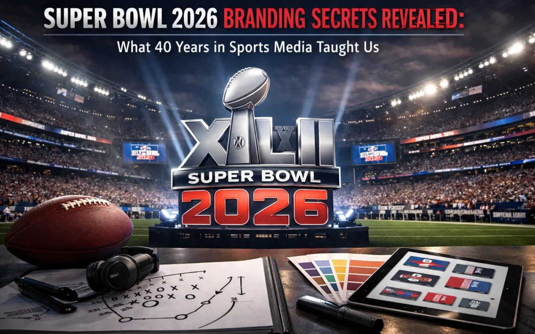 Super Bowl 2026 Branding Secrets Revealed: What 40 Years in Sports Media Taught Us