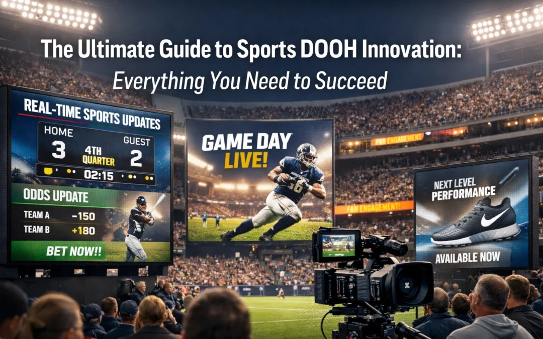 The Ultimate Guide to Sports DOOH Innovation: Everything You Need to Succeed