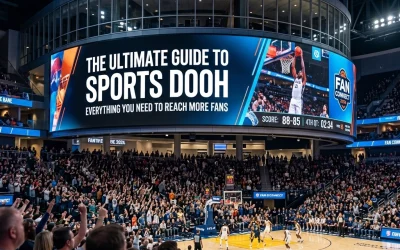 The Ultimate Guide to Sports DOOH: Everything You Need to Reach More Fans