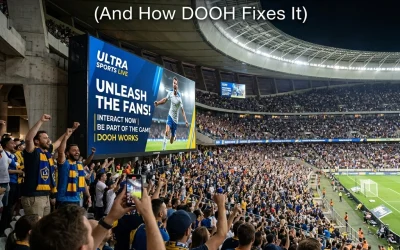 10 Reasons Your Fan Engagement Strategy Isn’t Working (And How DOOH Fixes It)