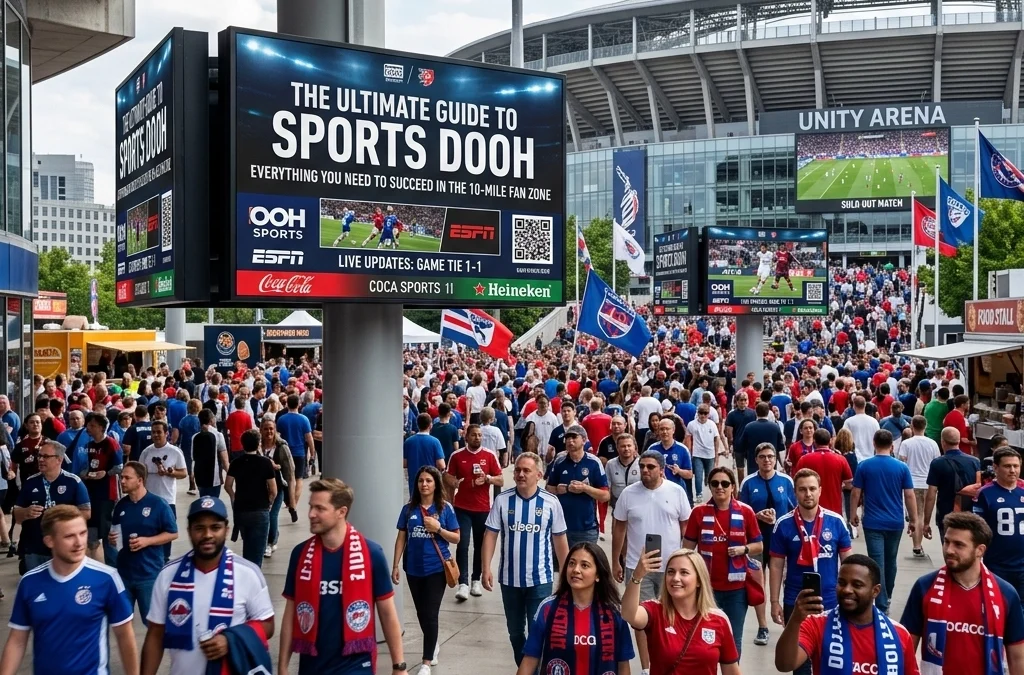 The Ultimate Guide to Sports DOOH: Everything You Need to Succeed in the 10-Mile Fan Zone