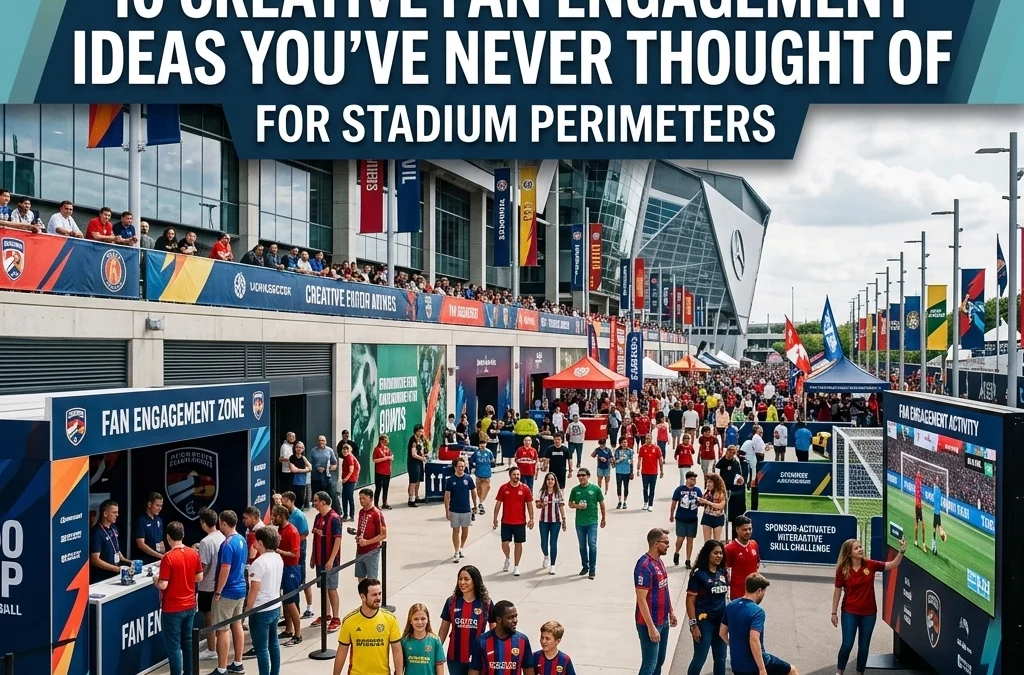 10 Creative Fan Engagement Ideas You’ve Never Thought Of for Stadium Perimeters