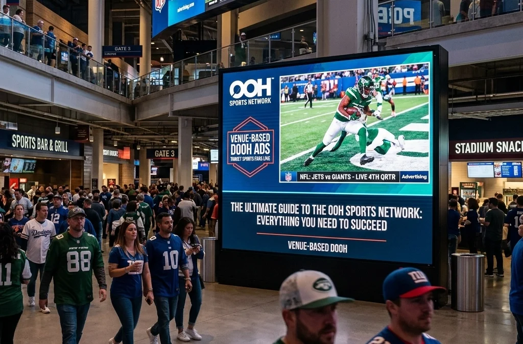 The Ultimate Guide to the OOH Sports Network: Everything You Need to Succeed with Venue-Based DOOH