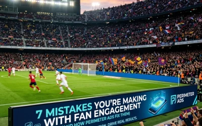 7 Mistakes You’re Making with Fan Engagement (and How Perimeter Ads Fix Them)