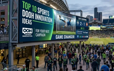 Top 10 Sports DOOH Innovation Ideas for Your Next Campaign