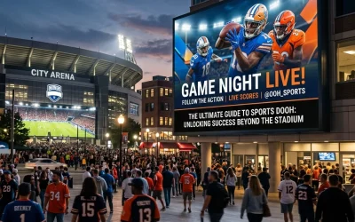 The Ultimate Guide to Sports DOOH: Everything You Need to Succeed Outside the Stadium