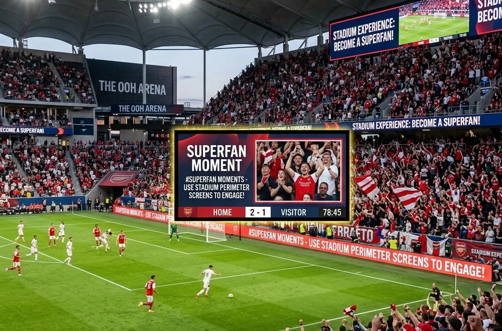 5 Ways to Use Stadium Perimeter Screens to Turn Spectators Into Superfans