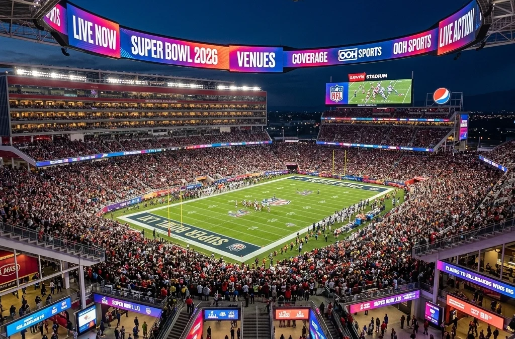 Super Bowl 2026 Secrets Revealed: Why Venue-Wide Coverage from Floors to Billboards Wins Big
