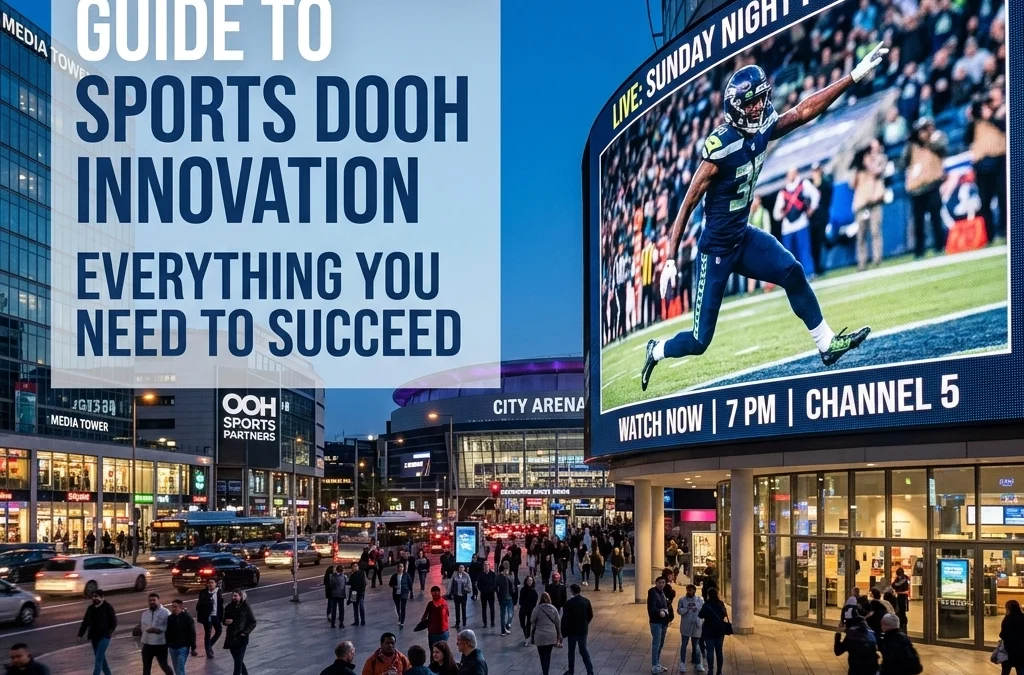 The Ultimate Guide to Sports DOOH Innovation: Everything You Need to Succeed