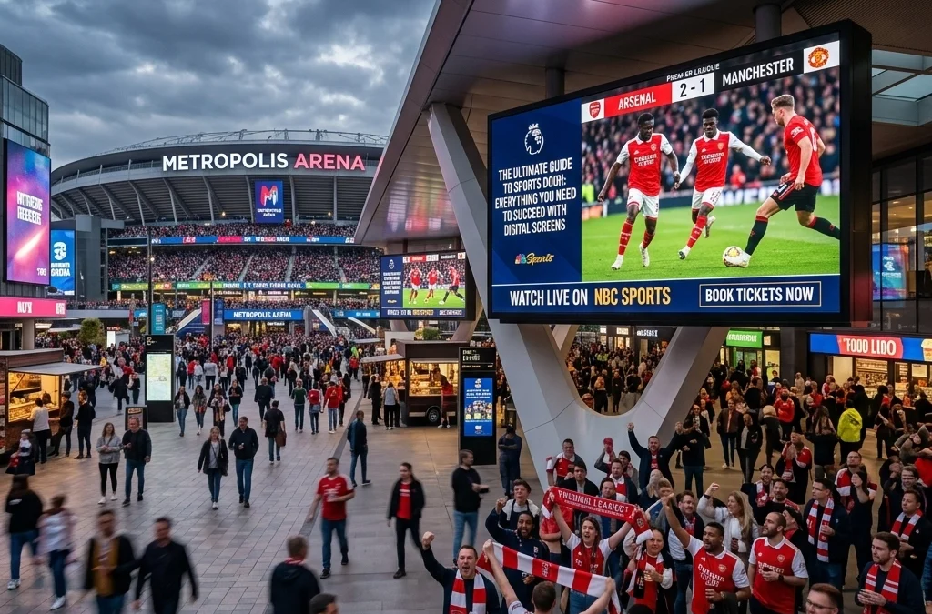 The Ultimate Guide to Sports DOOH: Everything You Need to Succeed with Digital Screens