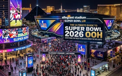 The Ultimate Guide to Super Bowl 2026 OOH: Everything You Need to Succeed Under the Big Lights