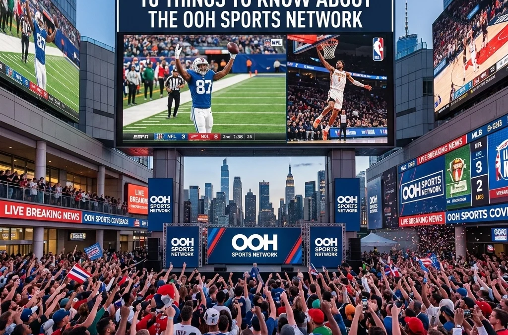Looking for Massive Sports Coverage? 10 Things to Know About the OOH Sports Network