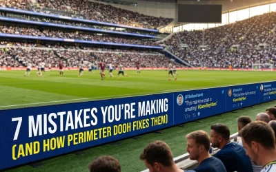 7 Mistakes You’re Making with Fan Engagement (And How Perimeter DOOH Fixes Them)
