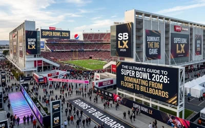 The Ultimate Guide to Super Bowl 2026: Dominating from Floors to Billboards