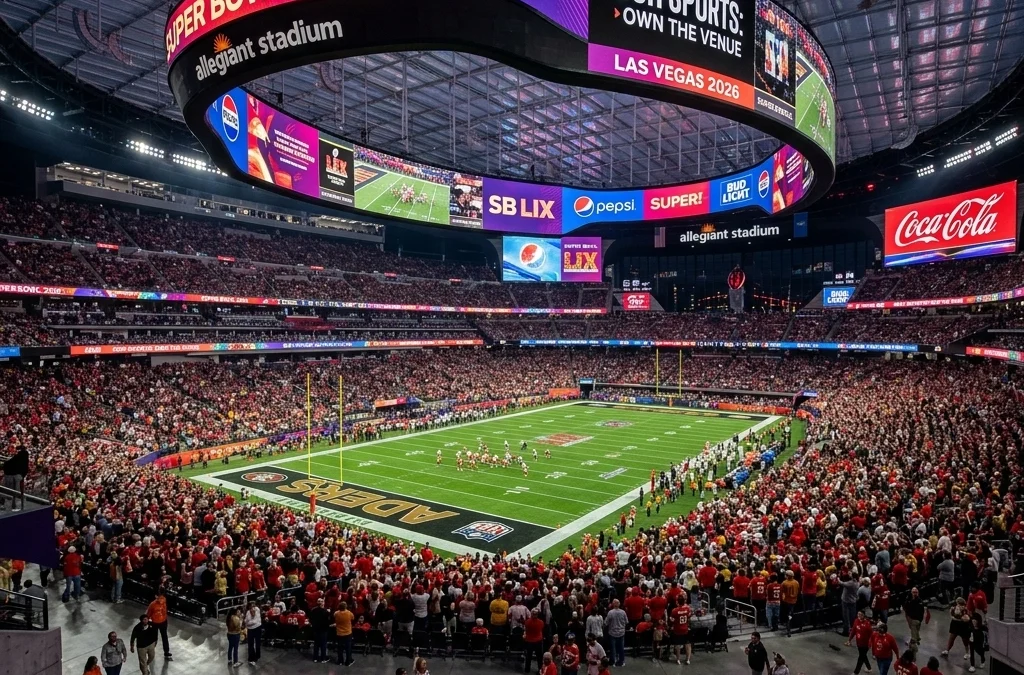 The Ultimate Guide to Super Bowl 2026: Everything You Need to Own the Venue (from Floors to Billboards)