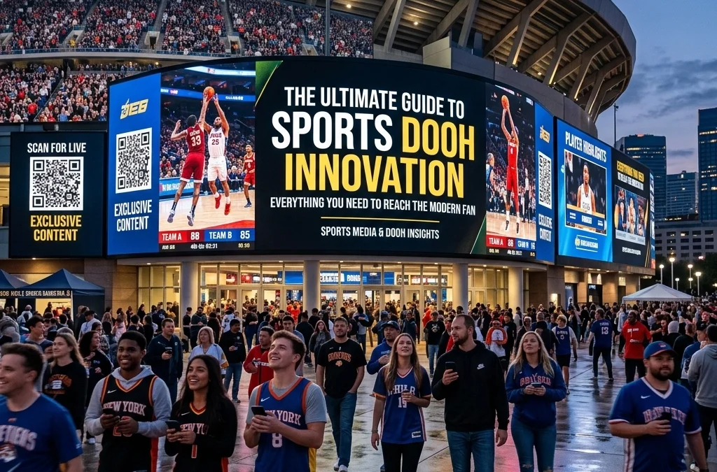 The Ultimate Guide to Sports DOOH Innovation: Everything You Need to Reach the Modern Fan