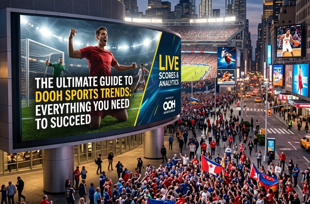 The Ultimate Guide to DOOH Sports Trends: Everything You Need to Succeed