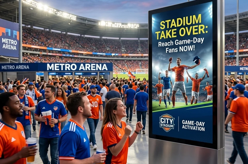 Why Sports DOOH Innovation Will Change the Way You Reach Game-Day Fans