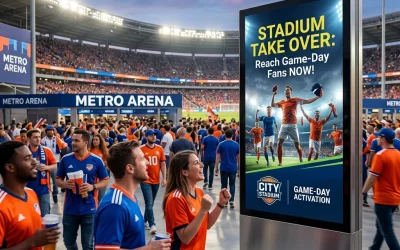 Why Sports DOOH Innovation Will Change the Way You Reach Game-Day Fans