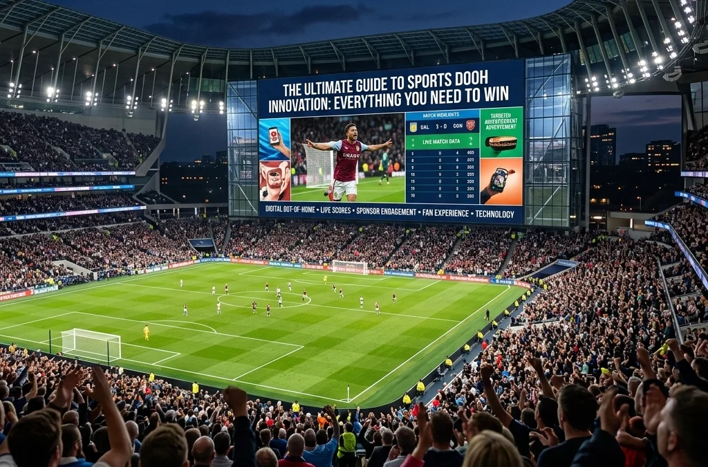 The Ultimate Guide to Sports DOOH Innovation: Everything You Need to Win