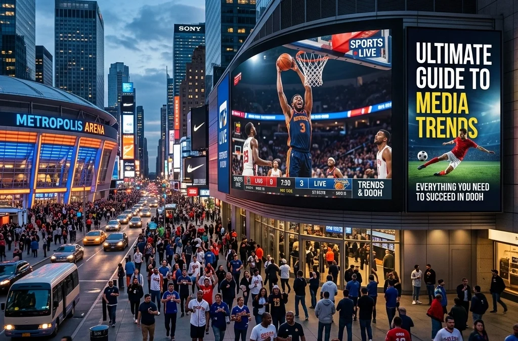 The Ultimate Guide to Sports Media Trends: Everything You Need to Succeed in DOOH