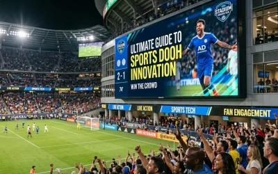 The Ultimate Guide to Sports DOOH Innovation: Everything You Need to Win the Crowd