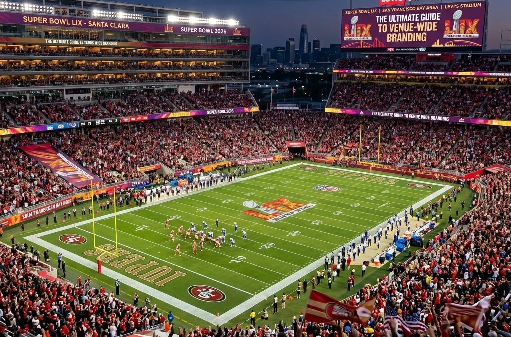The Ultimate Guide to Super Bowl 2026: Everything You Need to Succeed with Venue-Wide Branding