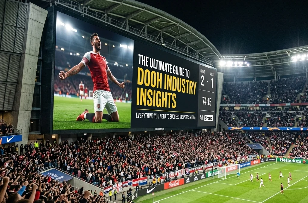 The Ultimate Guide to DOOH Industry Insights: Everything You Need to Succeed in Sports Media