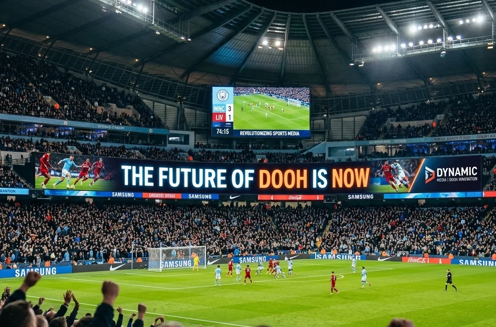 Are Static Stadium Ads Dead? Why Innovation in DOOH Is the Future of Sports Media