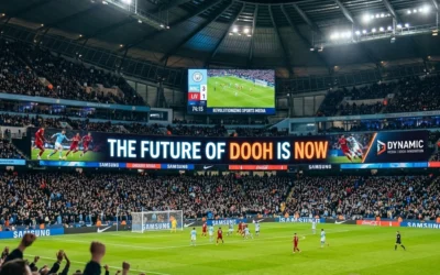 Are Static Stadium Ads Dead? Why Innovation in DOOH Is the Future of Sports Media