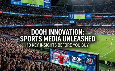 Looking for Sports DOOH Innovation? Here Are 10 Things You Should Know Before You Buy
