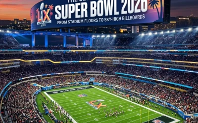 The Ultimate Guide to Super Bowl 2026: From Stadium Floors to Sky-High Billboards