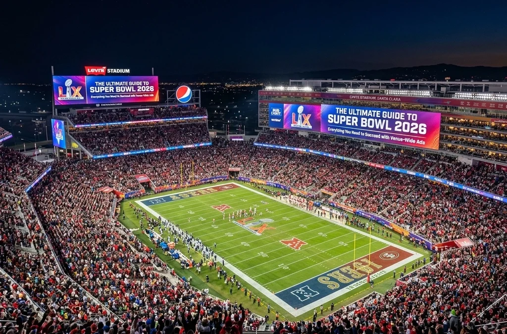 The Ultimate Guide to Super Bowl 2026: Everything You Need to Succeed with Venue-Wide Ads