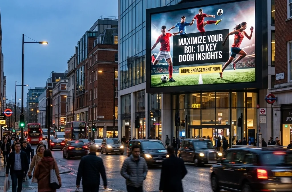 Looking For Better ROI? Here Are 10 DOOH Industry Insights You Should Know
